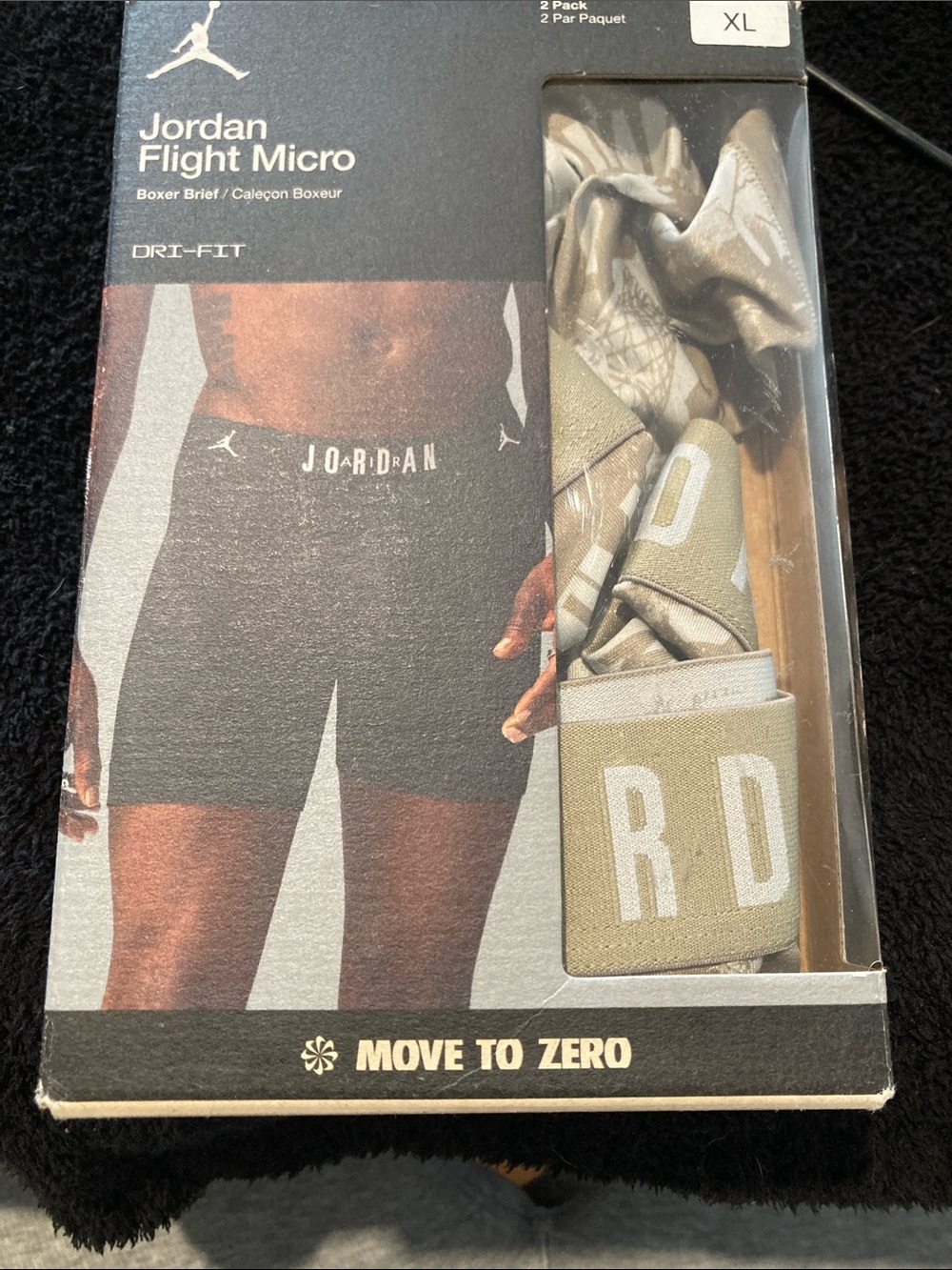 Jordan Flight Micro Boxer Briefs - Olive/Tan